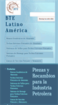 Mobile Screenshot of bte-latinoamerica.com